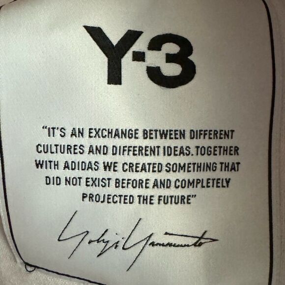 SOLD OUT White Adidas Y-3 Classic Chest Logo Hoodie - M - Picture 7 of 14